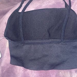 Free people bra black tank